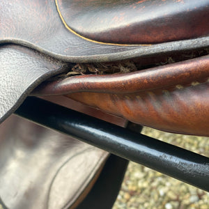 Stubben Siegfried 17.5” Brown Jump Saddle