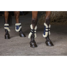 Load image into Gallery viewer, Norton XTR Velcro Tendon Boots in Synthetic Sheepskin